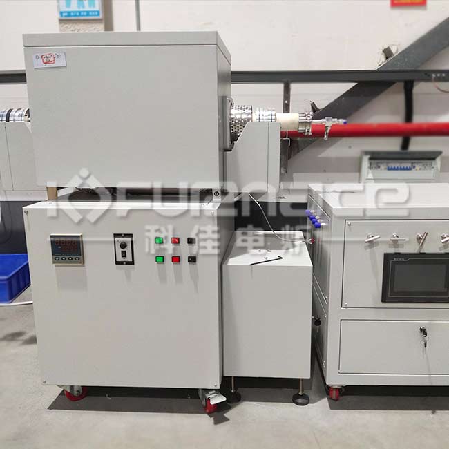 Inclined Rotary Vacuum Tube Furnace